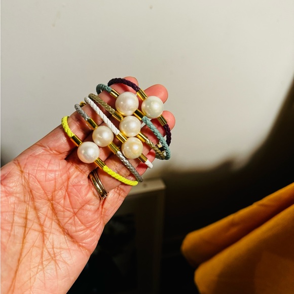 Freshwater Pearl Bracelet from Philippines - Picture 3 of 14